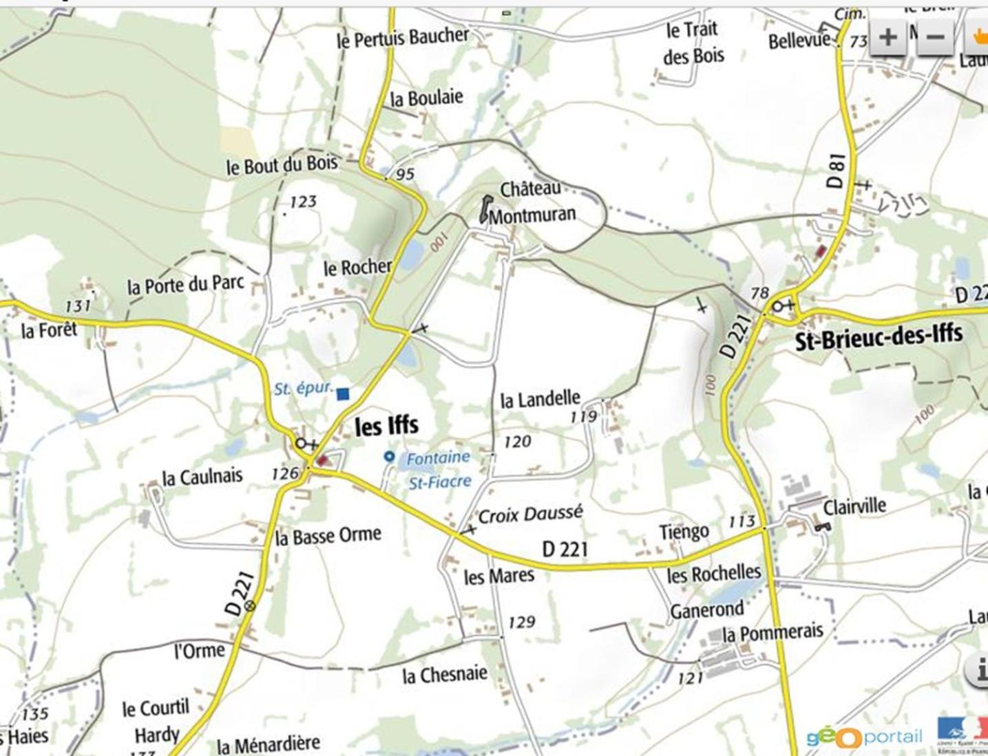 Le Domaine Les Iffs Exterior foto